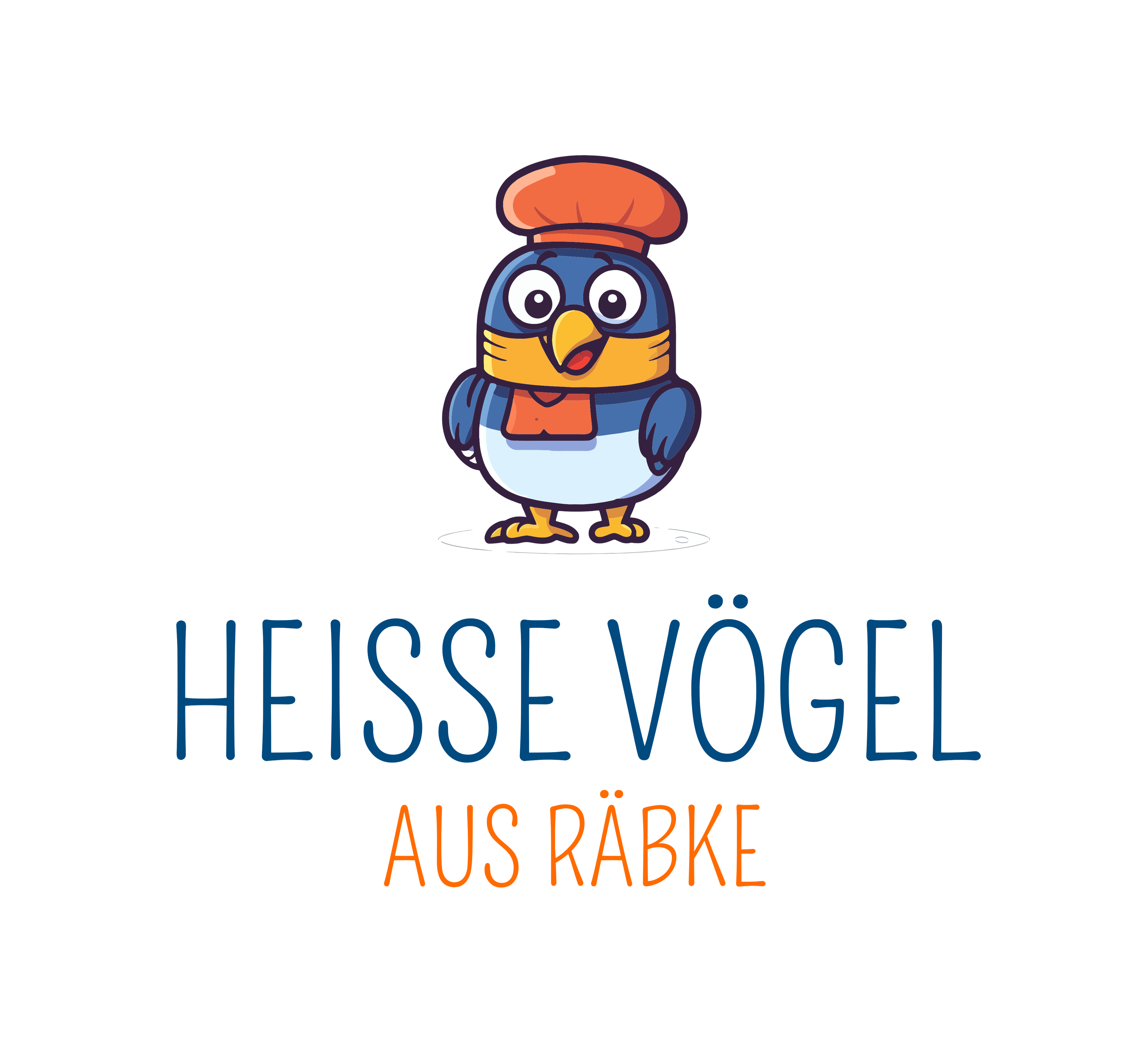 Heiße Vögel Maskottchen